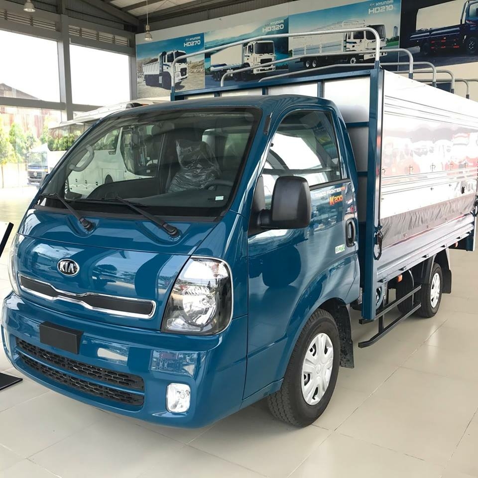 Sản phẩm xe tải máy dầu hiệu kia k200 đời 2019, tải trọng 1t9