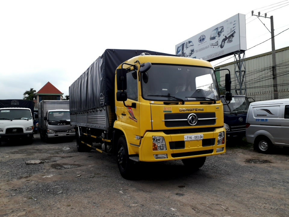 Xe tải 8 Tấn thùng dài 9m7 và xe tải 9 tấn thùng 7m5