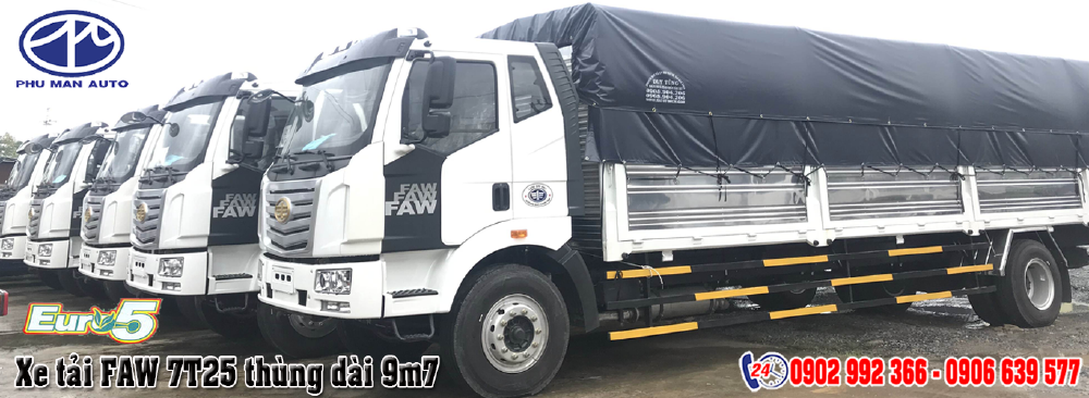 Bán xe tải 7 tấn thùng dài giá rẻ - xe tải 7 tấn chở hàng cồng kềnh - nơi bán xe tải 7 tấn faw