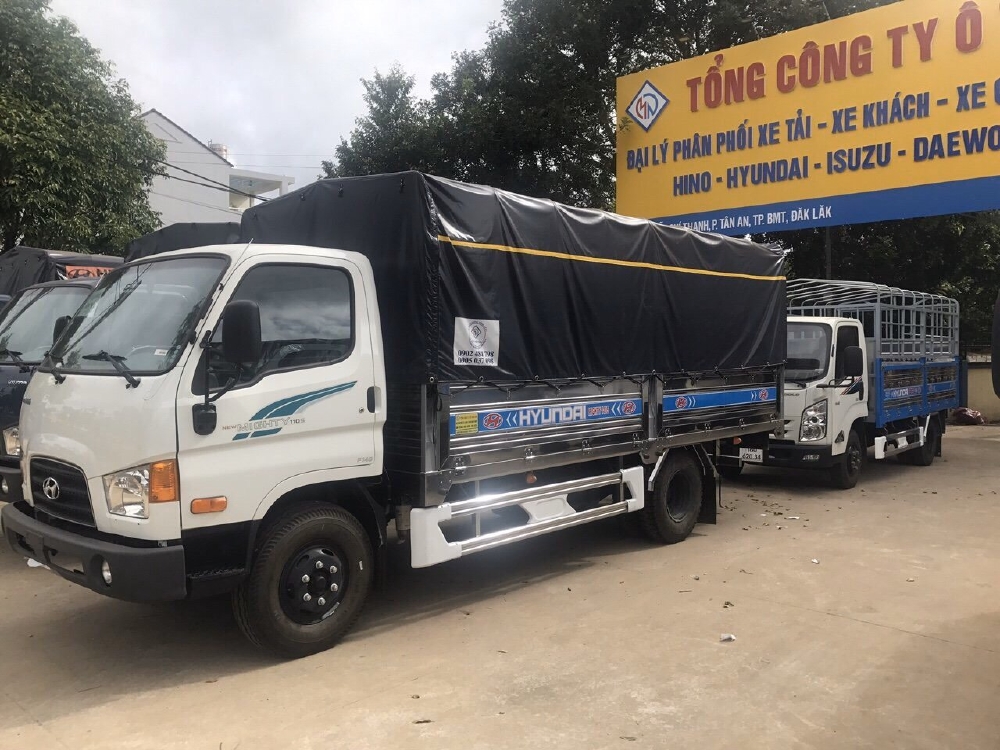 Bán xe tải Hyundai Mighty 7 tấn đủ thùng hàng, có sẵn xe, giao ngay