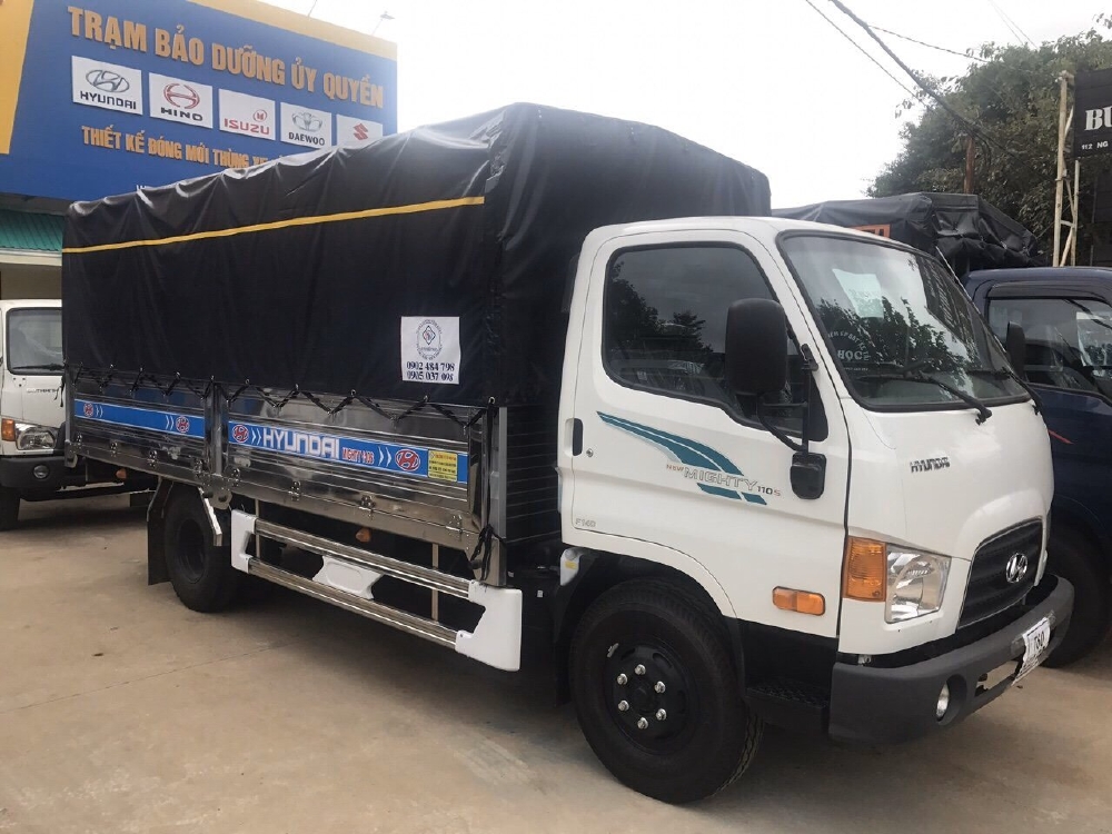 Bán xe tải Hyundai Mighty 7 tấn đủ thùng hàng, có sẵn xe, giao ngay