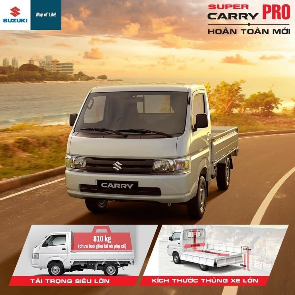 Super Carry Pro 950kg (Thùng lớn hơn giá rẻ hơn)