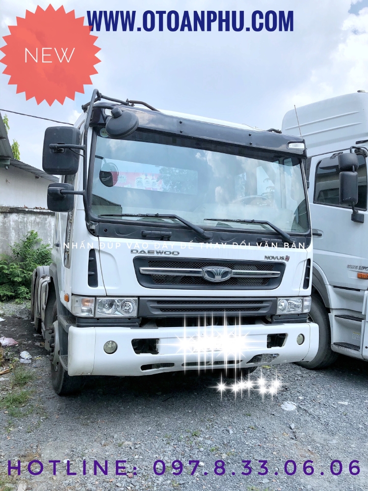 Bán XE ĐẦU KÉO DAEWOO 2015 - Đăng kí mới 2018. Chỉ 1 con duy nhất !