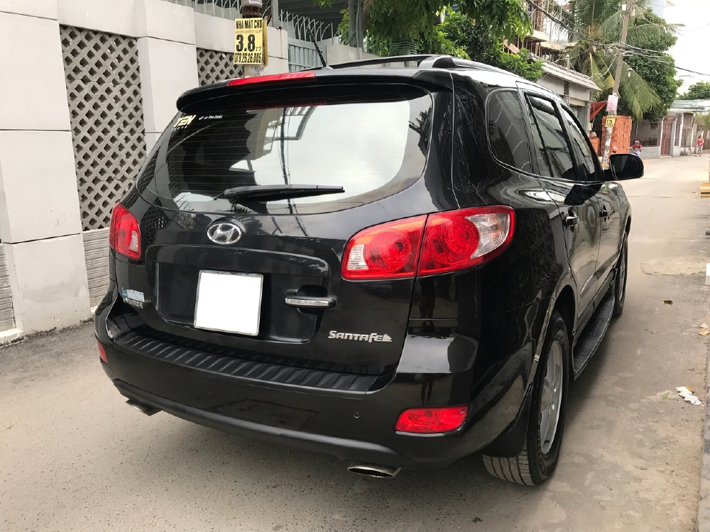 Bán Hyundai Santafe Đen 2009 số sàn máy xăng Nhập Hàn.