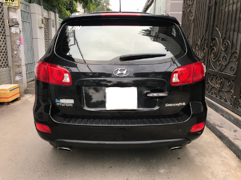 Bán Hyundai Santafe Đen 2009 số sàn máy xăng Nhập Hàn.