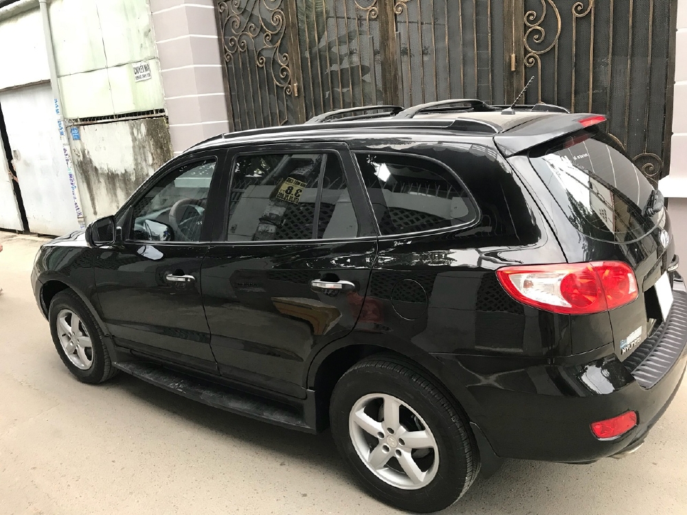 Bán Hyundai Santafe Đen 2009 số sàn máy xăng Nhập Hàn.