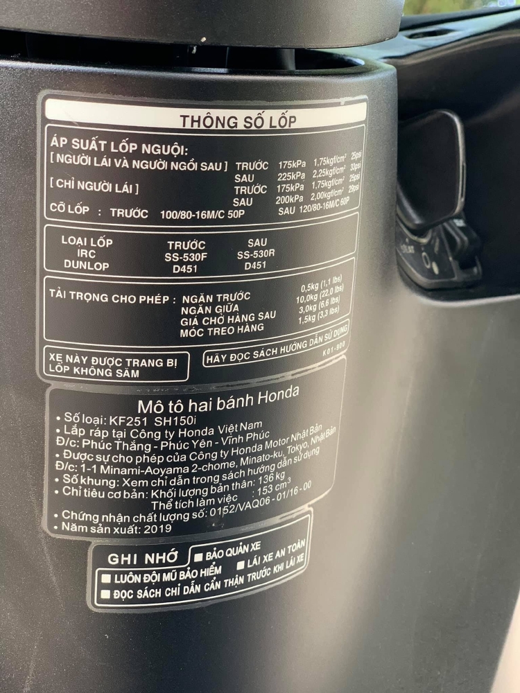 Cần bán SH Việt 150 ABS 2019 màu Đen mờ cực mới