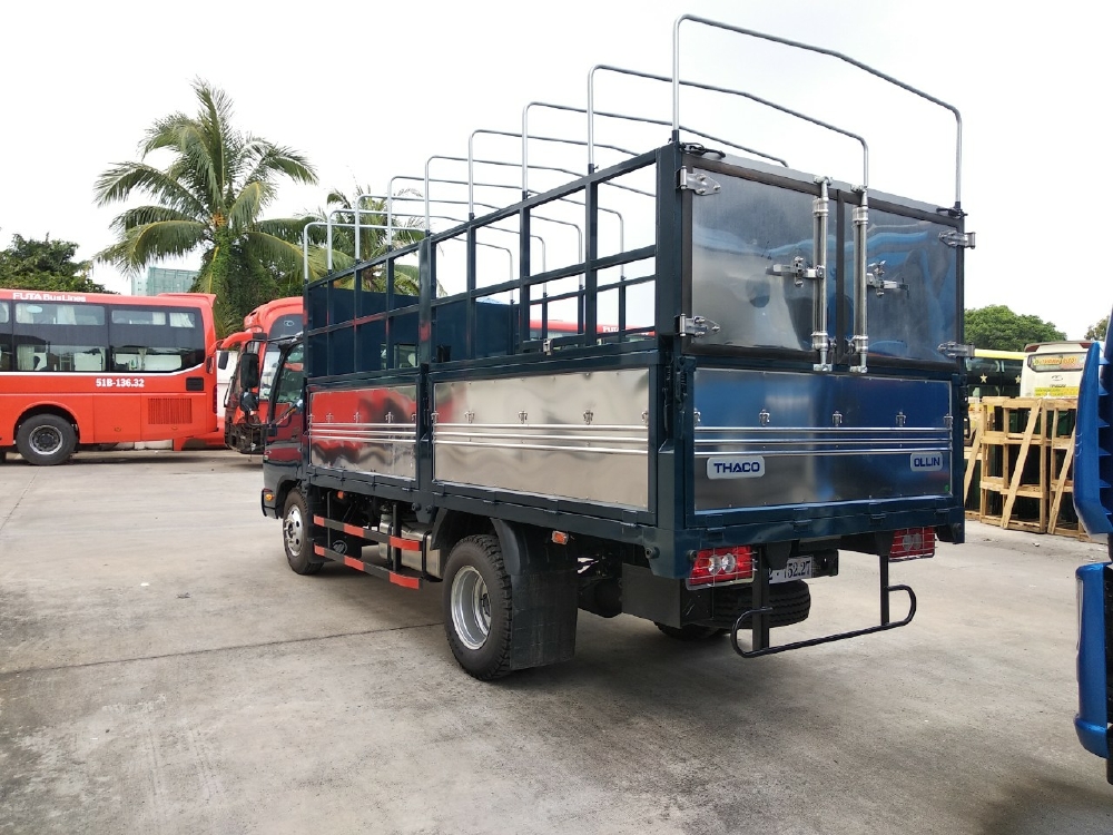 Xe Tải Mui Bạt ĐI THÀNH PHỐ THÙNG DÀI 4M4 - Hỗ Trợ Trả Góp Lãi Suất Thấp Nhất