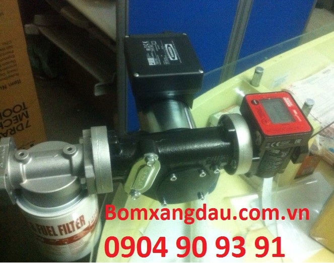 Bộ bơm dầu Drum Panther DC 24/12,bơm dầu kèm đồng hồ k33, bơm dầu chạy điện ắc quy