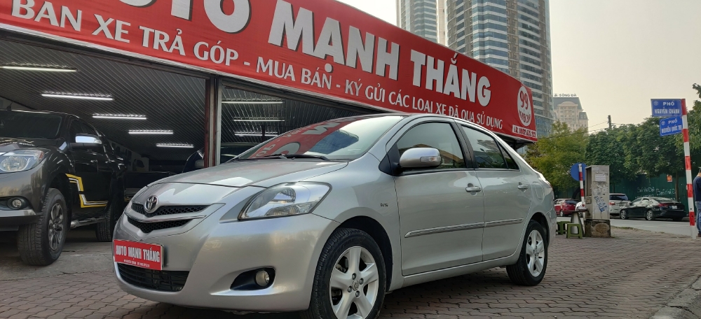Bán xe Toyota Vios 1.5G Màu Bạc Sản xuất 2009