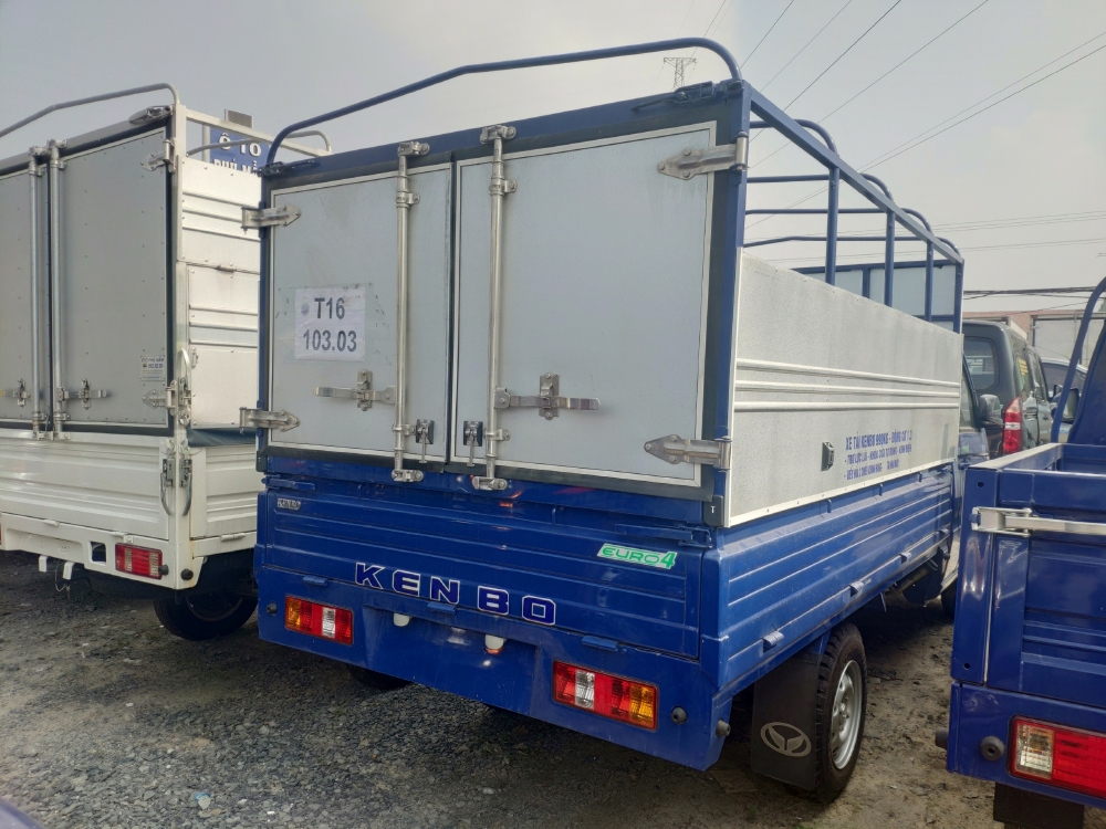 XE TẢI NHỎ KENBO 990KG THÙNG BẠT | Hỗ trợ trả góp