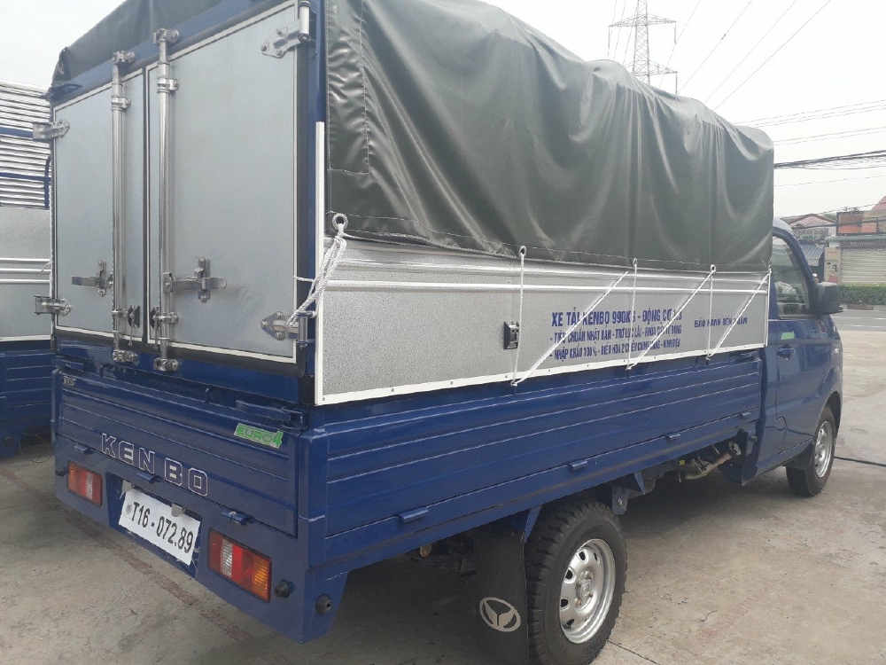 XE TẢI NHỎ KENBO 990KG THÙNG BẠT | Hỗ trợ trả góp