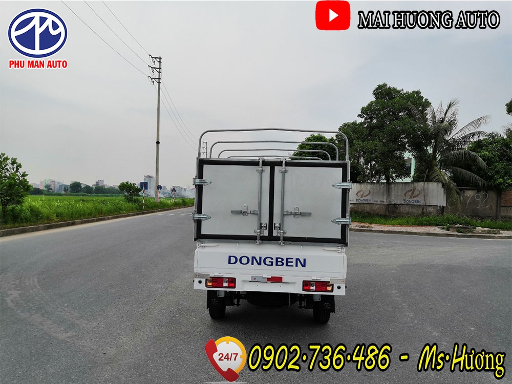 Đánh giá xe tải Dongben 810kg- model 2020