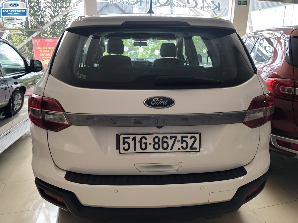 EVEREST AMBIENT, SỐ SÀN, XE DEMO ĐỨNG TÊN HÃNG