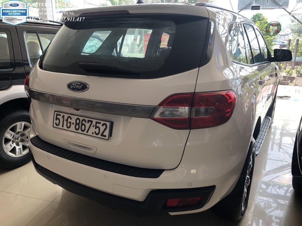 EVEREST AMBIENT, SỐ SÀN, XE DEMO ĐỨNG TÊN HÃNG