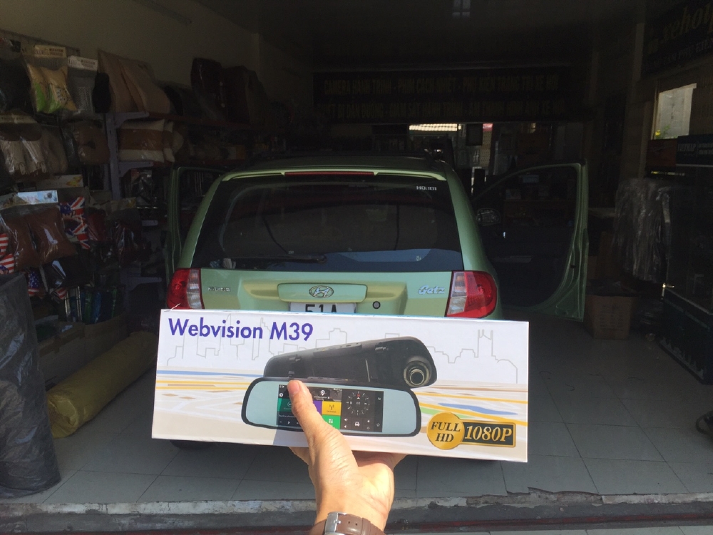 Camera hành trình Webvision M39 có chức năng AI