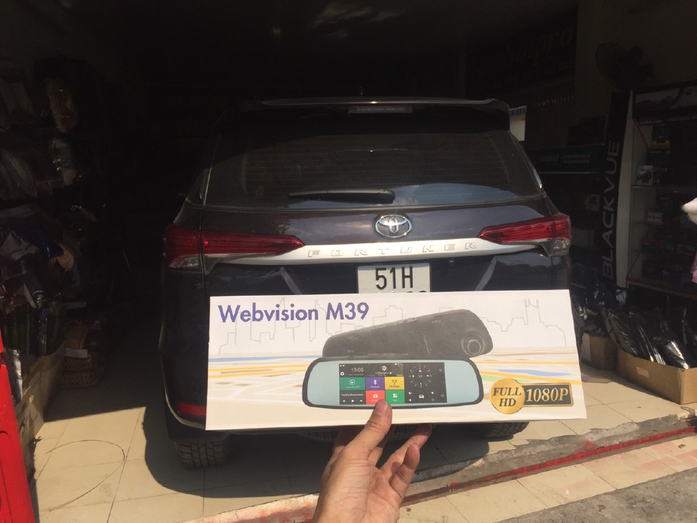 Camera hành trình Webvision M39 có chức năng AI
