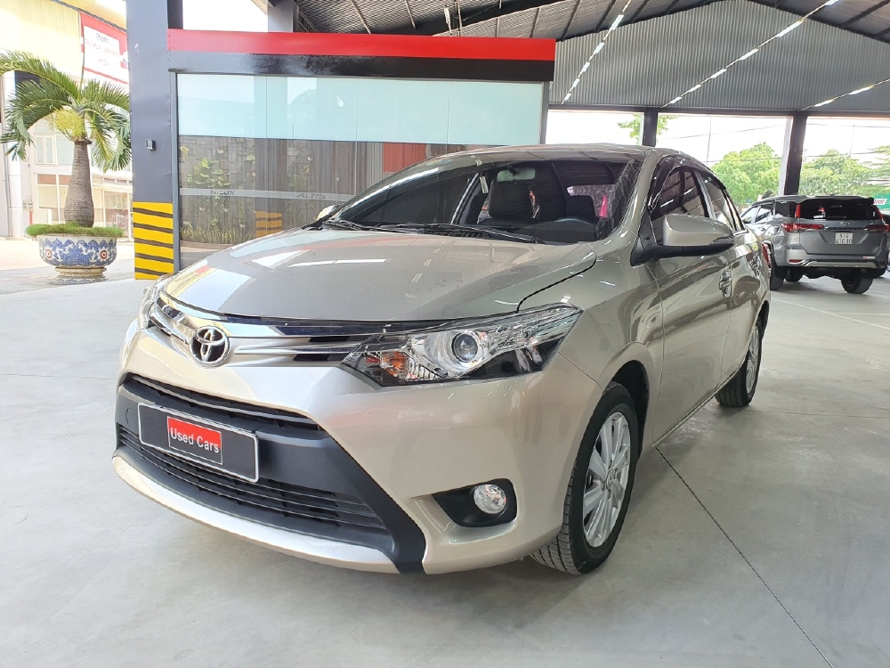 Bán xe Vios G sx 2015 màu nâu chạy 53.000 km, giá 510 tr còn giảm