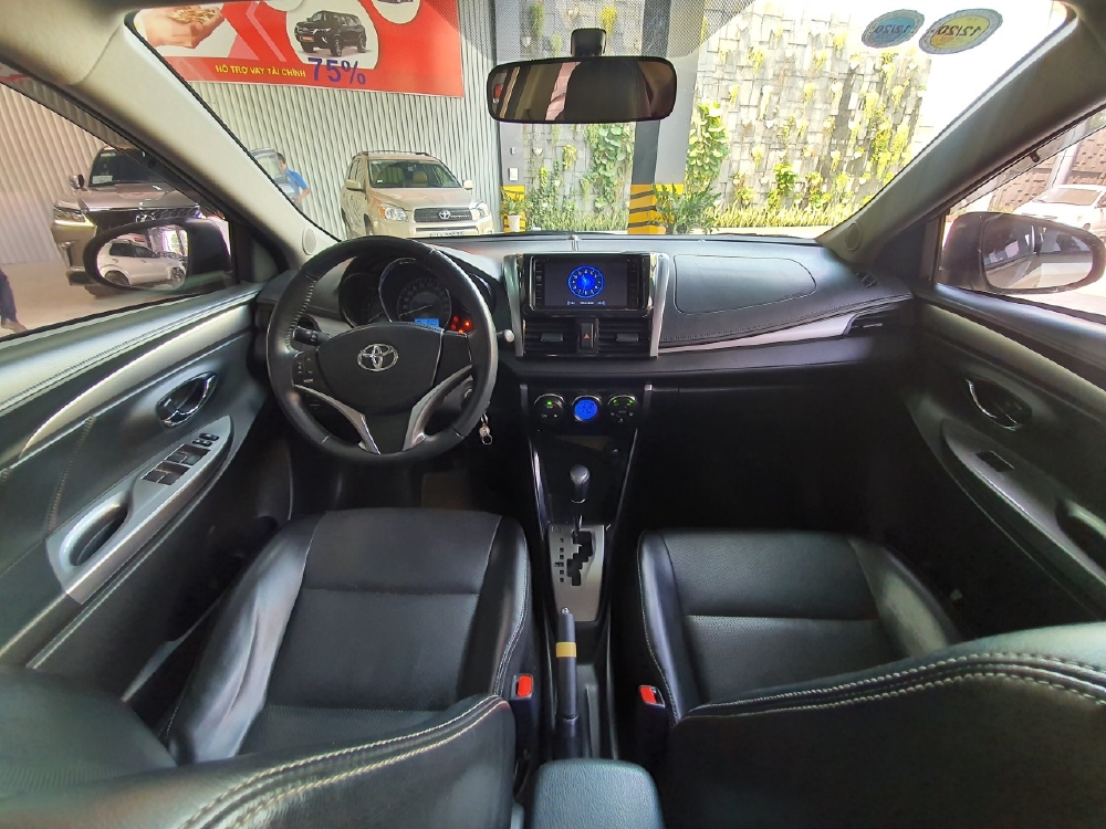Bán xe Vios G sx 2015 màu nâu chạy 53.000 km, giá 510 tr còn giảm