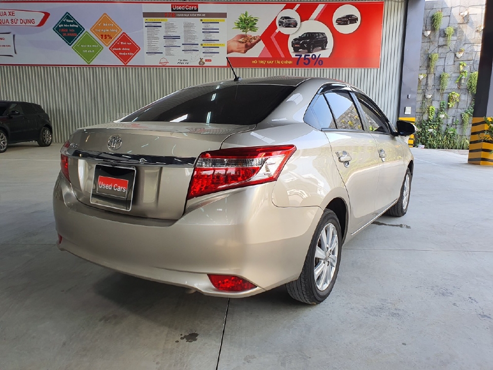 Bán xe Vios G sx 2015 màu nâu chạy 53.000 km, giá 510 tr còn giảm
