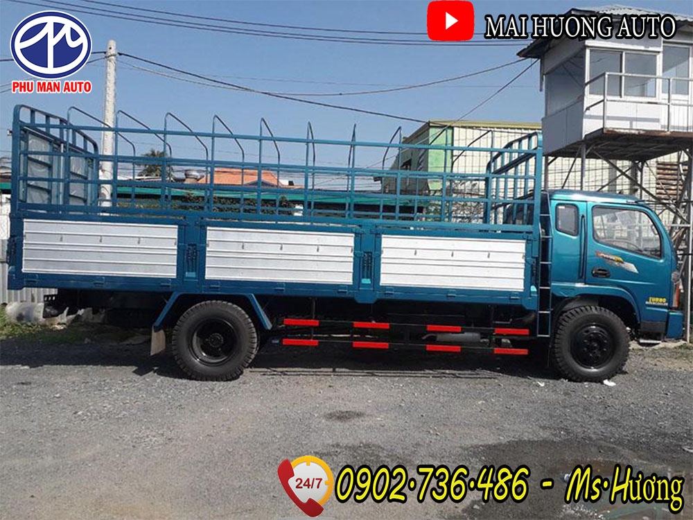 Thanh lý ngay xe tải 6.5 tấn ga cơ thùng dài 6m2| model 2020