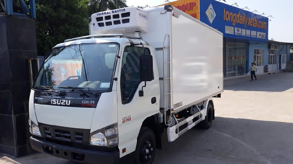 Xe tải ISUZU QKH (QKR270) thùng Đông Lạnh Quyền. Tải 1,9 tấn