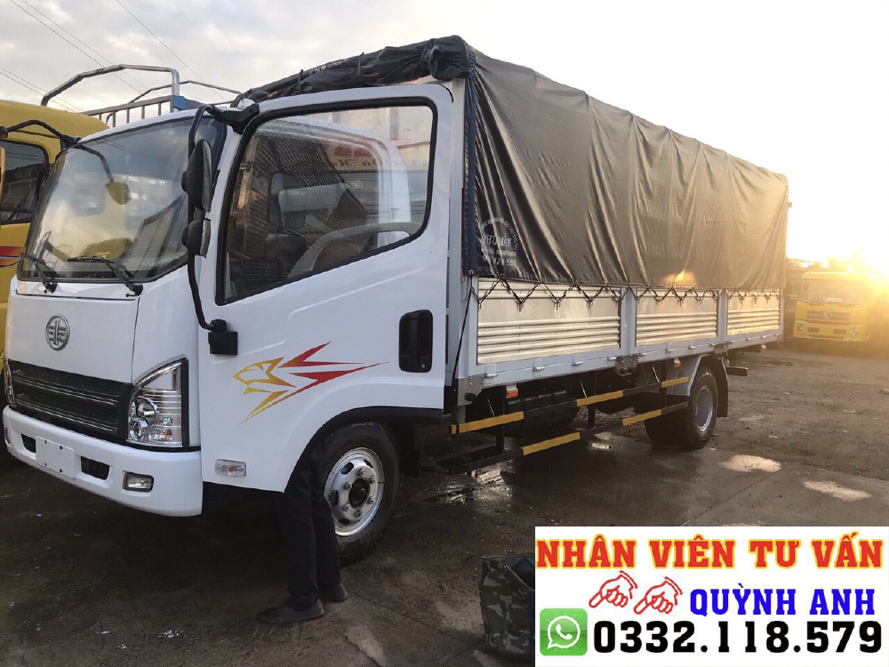Xe tải FAW 8 tấn thùng 6.2 mét