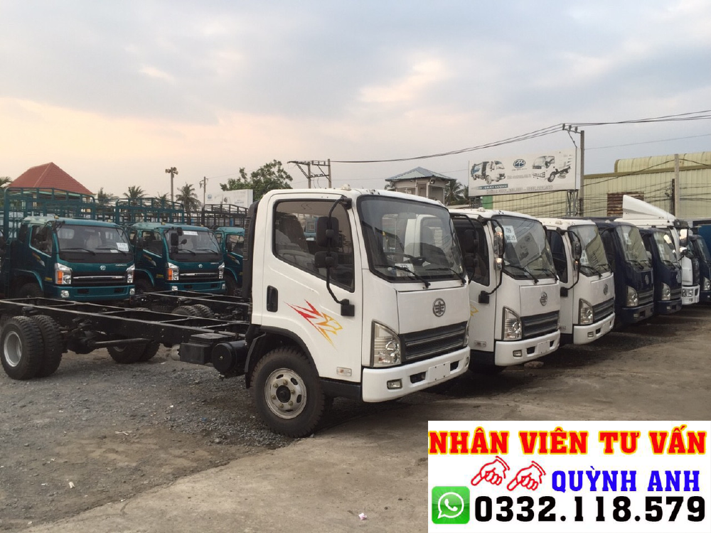 Xe tải FAW 8 tấn thùng 6.2 mét