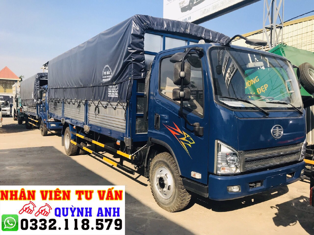 Xe tải FAW 7.3 tấn, thùng dài 6.2 mét