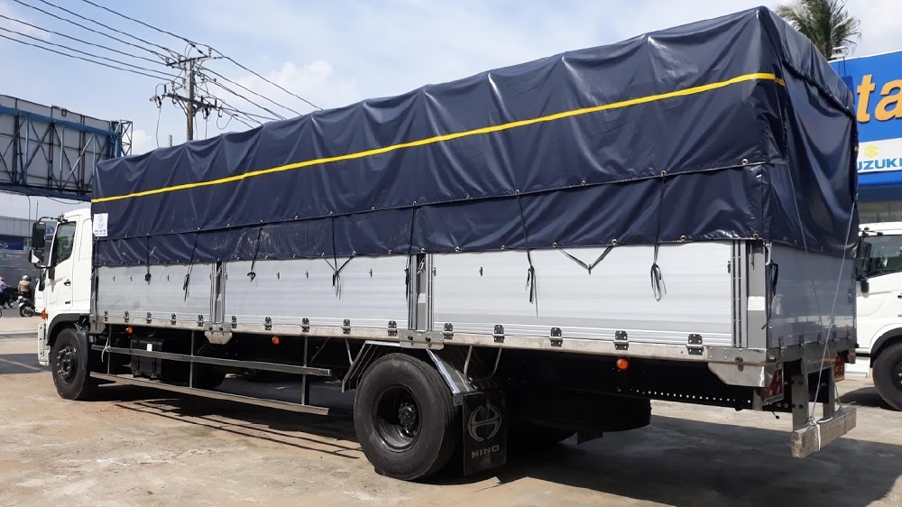 XE TẢI HINO FG 8 TẤN THÙNG INOX BỬNG NHÔM. Trả trước 400 triệu