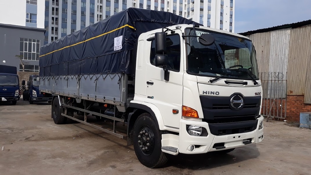 XE TẢI HINO FG 8 TẤN THÙNG INOX BỬNG NHÔM. Trả trước 400 triệu