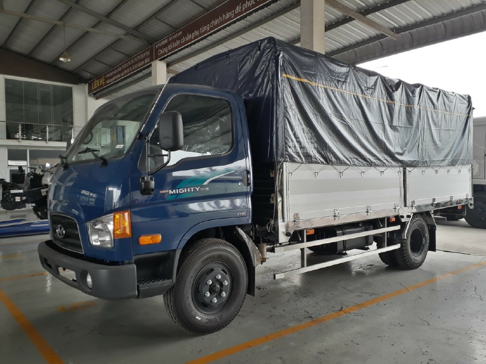 Giá Xe tải Hyundai new mighty 110SP. Tải trọng 7 tấn. tặng 2 chỉ vàng 9999, trả trước 170 triệu là có xe về nhà
