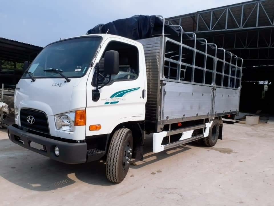 Giá Xe tải Hyundai new mighty 110SP. Tải trọng 7 tấn. tặng 2 chỉ vàng 9999, trả trước 170 triệu là có xe về nhà