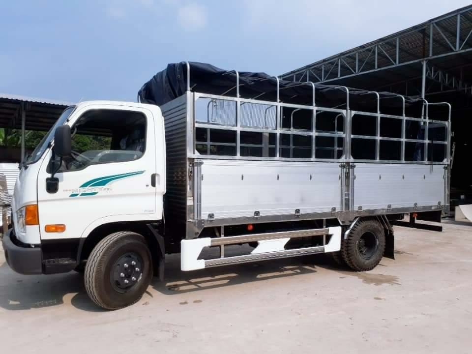 Giá Xe tải Hyundai new mighty 110SP. Tải trọng 7 tấn. tặng 2 chỉ vàng 9999, trả trước 170 triệu là có xe về nhà