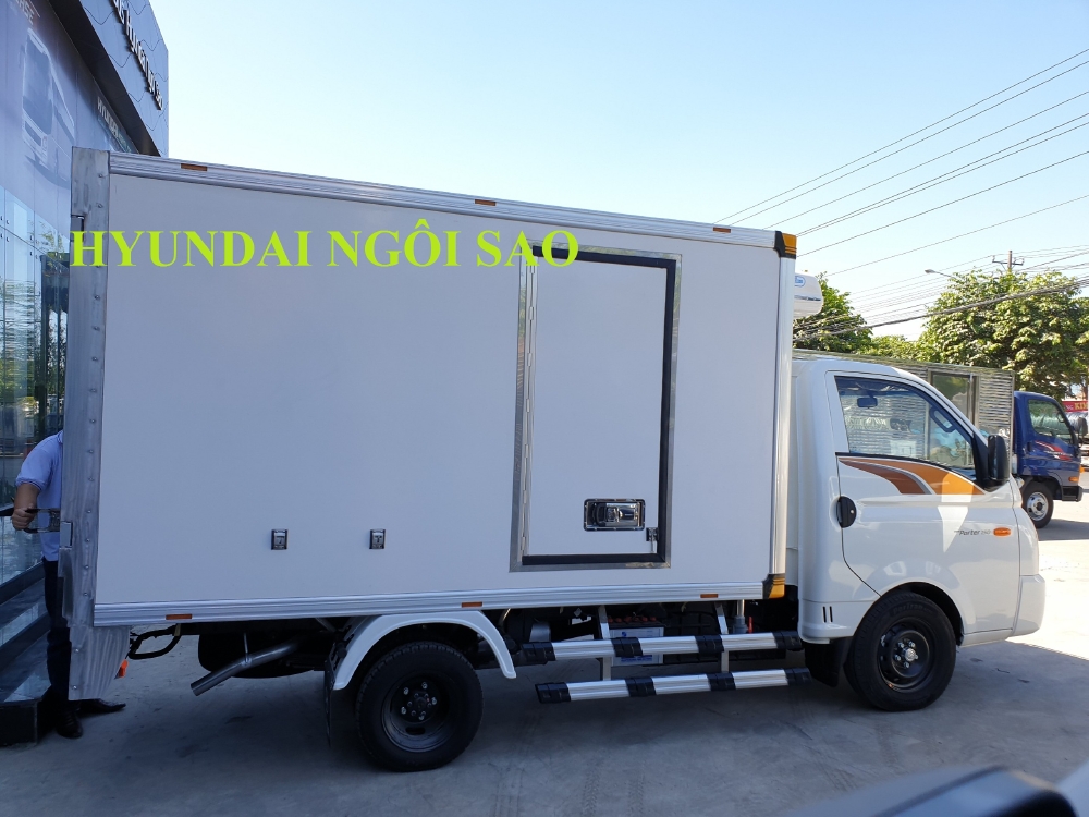 Xe Đông Lạnh 1T5 Hyundai Porter Chở Thủy Hải Sản