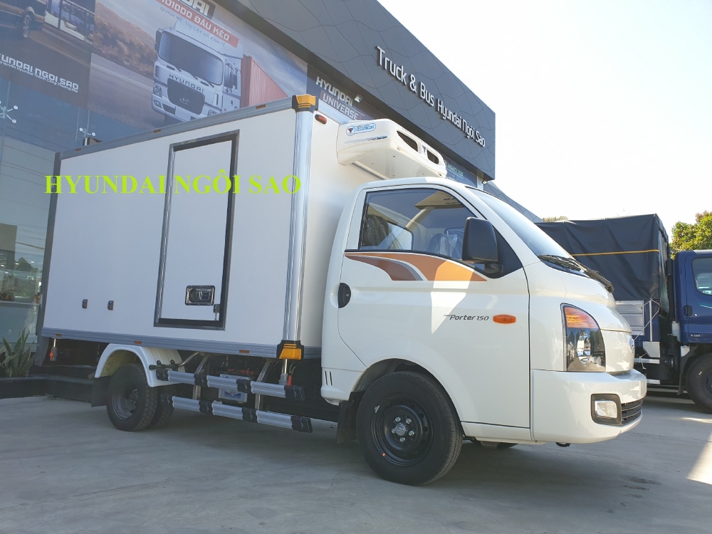 Xe Đông Lạnh 1T5 Hyundai Porter Chở Thủy Hải Sản