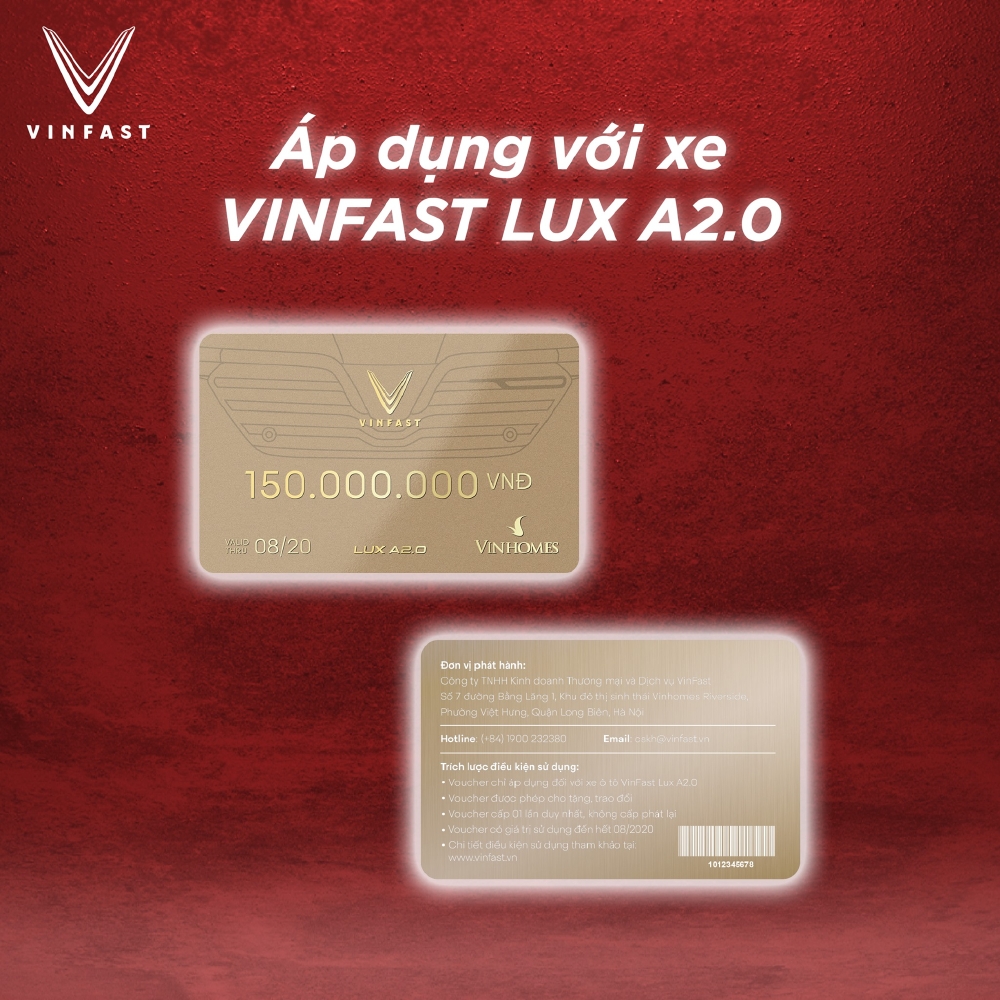 Xe VinFast Lux A 2.0 Plus 2.0 AT