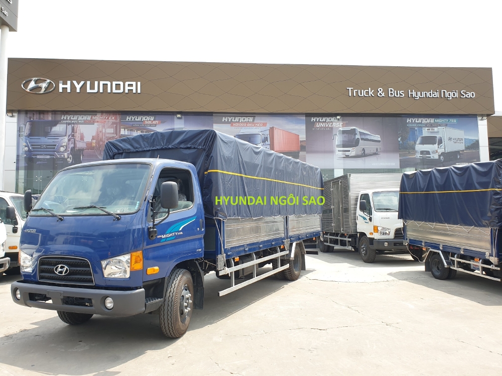 Tải Hyundai 7 Tấn thùng dài 6m - New mighty 110SL