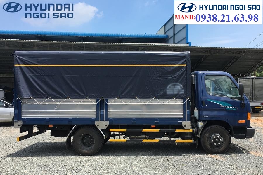 CẦN BÁN HYUNDAI 75S 3,4 TẤN THÙNG MUI BẠT GIÁ THANH LÝ