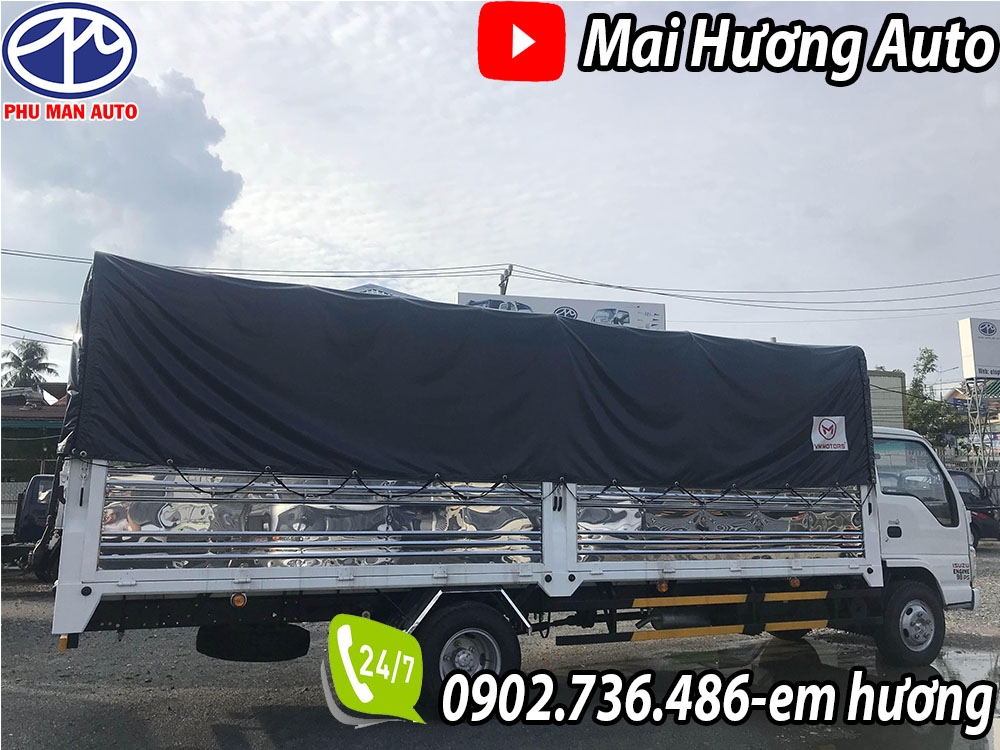 Bán xe tải Isuzu Vĩnh Phát thùng dài 6m2 | Xe tải Isuzu 1.9 tấn