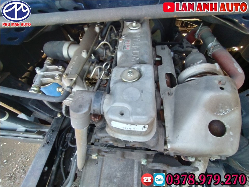 Giải Phóng 7 tan 3 máy hyundai