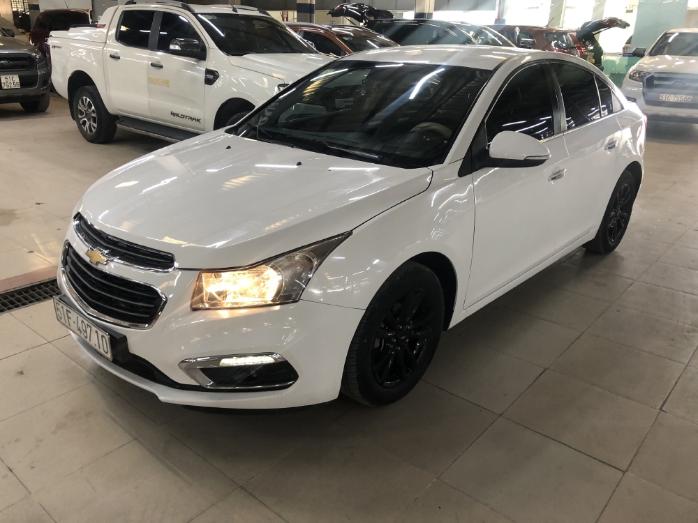 CRUZE LT 2017, SỐ SÀN, MÀU TRẮNG, XE KHÔNG KINH DOANH, CÓ BẢO HÀNH