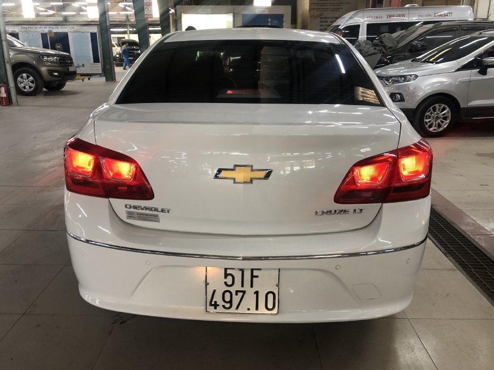 CRUZE LT 2017, SỐ SÀN, MÀU TRẮNG, XE KHÔNG KINH DOANH, CÓ BẢO HÀNH