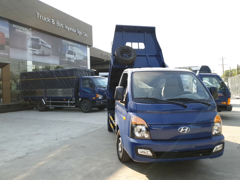 Xe tải Ben Hyundai 2019 1.5 tấn xe sẵn giao ngay - TẶNG XE HONDA