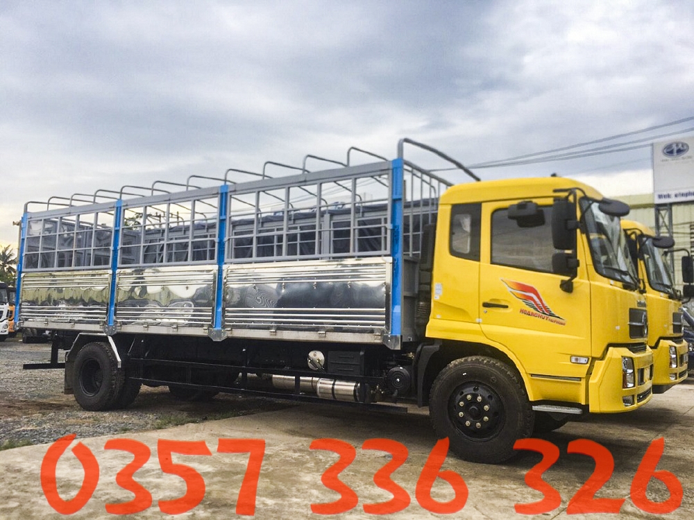 ✅Xe tải Dongfeng 8 tấn thùng dài 9m5 số 2 tầng, phanh ABS, xe cực chất