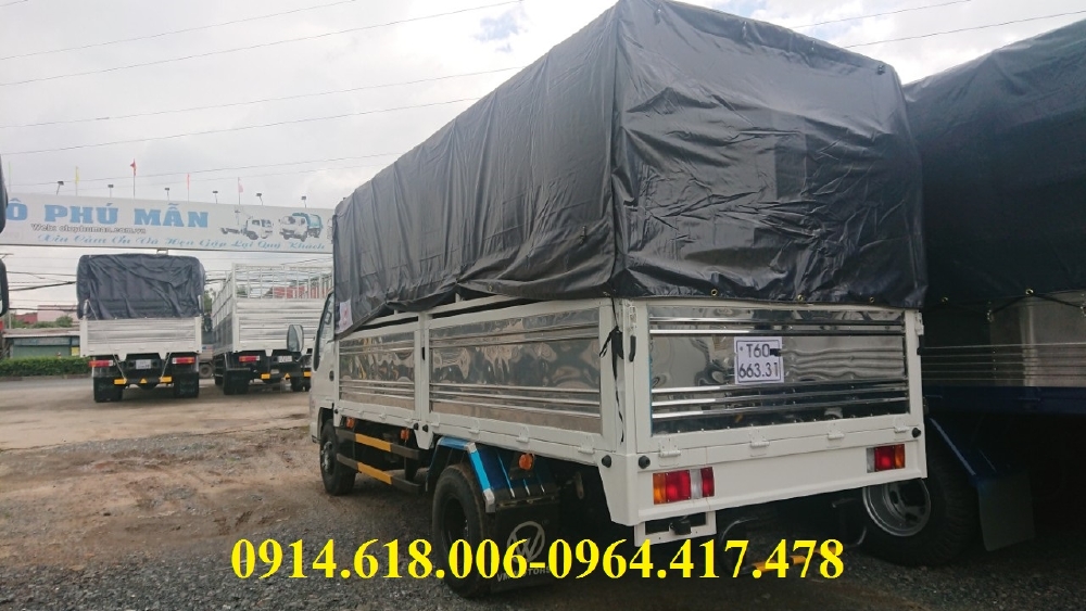 Bán xe tải ISUZU 3T5 thùng dài 4m3, giao ngay trong ngày
