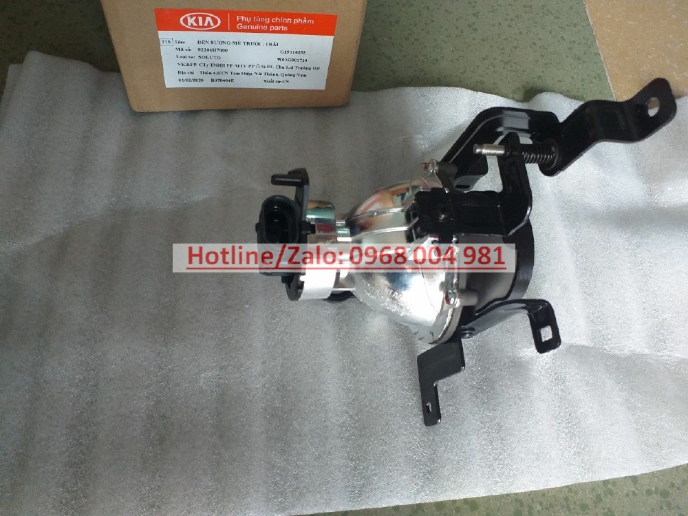 92201H7000 92202H7000 ĐÈN GẦM TRÁI,PHẢI SOLUTO 2019. PHỤ TÙNG KIA SOLUTO CHÍNH HÃNG