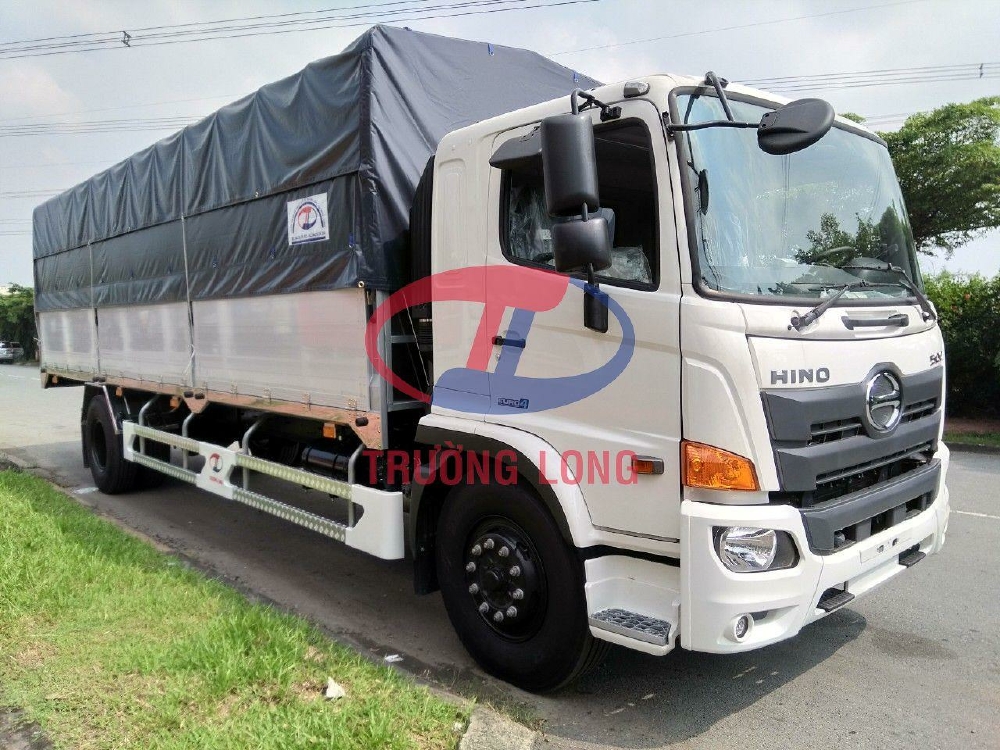 BÁN XE TẢI TRẢ GÓP HINO FG8JT7A THÙNG MUI BẠT 8 TẤN Ở BÌNH DƯƠNG