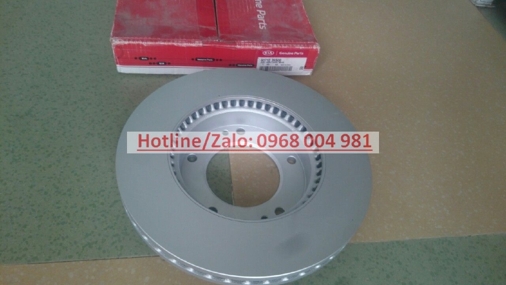 517123E500 ĐĨA THẮNG BÁNH TRƯỚC SORENTO. PHỤ TÙNG KIA SORENTO