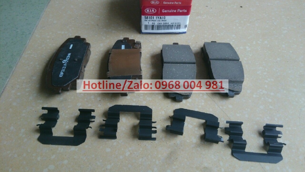 581011YA10 581011YA15 MÁ PHANH TRƯỚC MORNING2 2012-2015. PHỤ TÙNG KIA MORNING CHÍNH HÃNG